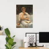 Poster Dans l'orangerie de Charles Edward Perugini (Bureau à domicile)