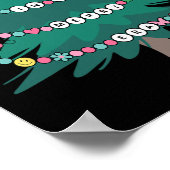 Poster Dans Ma Joyeuse Époque Noël Noël Noël Noël Arbre O (Coin)