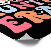 Poster Dans Ma Tante Éffrayante Époque Halloween Super cu (Coin)