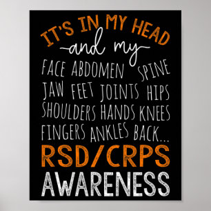 Poster Dans Ma Tête Et Mon Corps Guerrier Rsd Crps Sensib