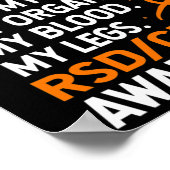 Poster Dans Ma Tête Et Mon Corps Guerrier Rsd Crps Sensib (Coin)