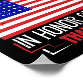 Poster Dans Memory Of Many In Honor Of All Thank You (Coin)