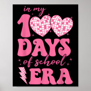 Poster Dans Mes 100 Jours De L'Ère De L'École 100E Jour E