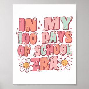 Poster Dans Mes 100 Jours De L'Ère Scolaire Super 100E Jo