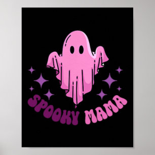 Poster Dans Mon Costume Éffrayant Mama Era Halloween