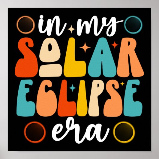 Poster Dans Mon Éclipse Solaire Époque Total Éclipse Sola (Devant)