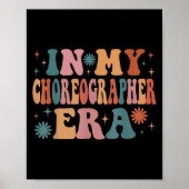 Poster Dans Mon Époque Chorégraphe Drôle Femmes Noël (Devant)