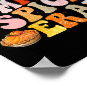 Poster Dans Mon Époque Citrouille Épice Era Drôle Super A (Coin)