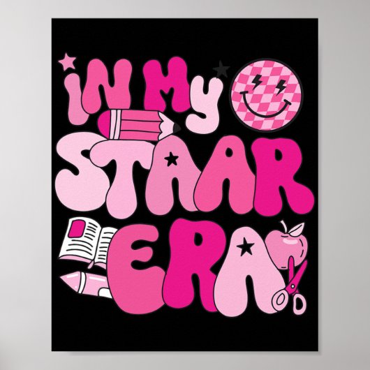 Poster Dans Mon Époque Enseignant Enseignant Squad Jour d (Devant)