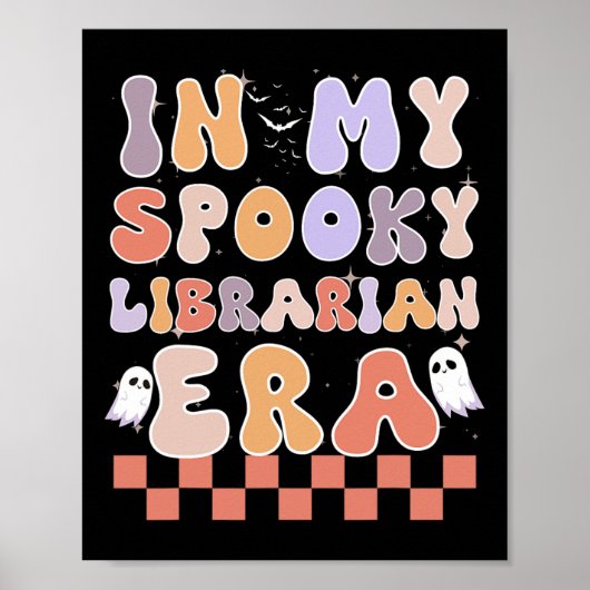 Poster Dans mon ère de bibliothèque Éffrayante Ghost Hall (Devant)