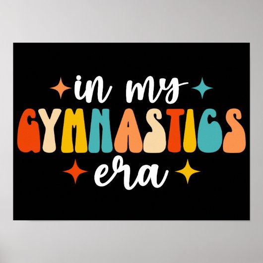 Poster Dans Mon Ere Gymnastique Retro Super (Devant)