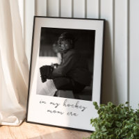 Dans Mon Hockey Maman Era Photo personnalisée