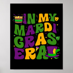 Poster Dans Mon Mardi Gras Era Carnaval Femmes Hommes Enf