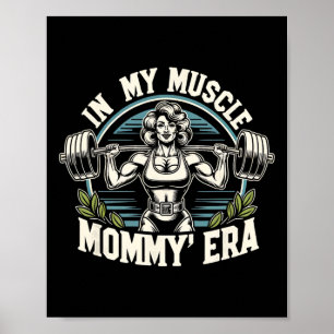 Poster Dans Mon Muscle Mommy Era Retro Muscle