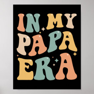 Poster Dans Mon Papa Era Lover Super Retro Daddy Daddy Fu