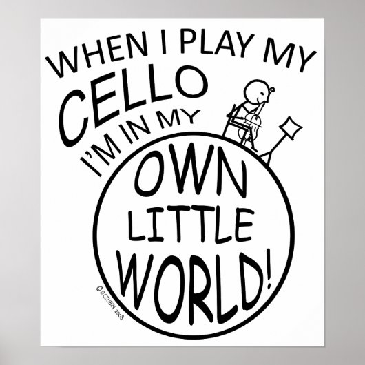 Poster Dans Mon Petit Monde (Devant)
