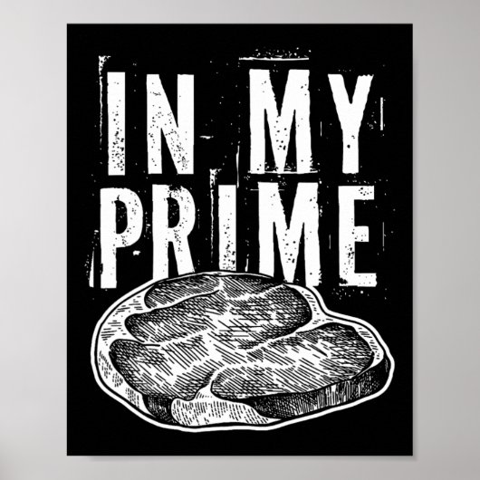 Poster Dans Mon Premier Boeuf Viande Coupe Pour Le Steak  (Devant)