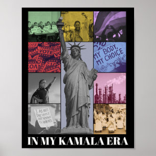 Poster Dans My Kamala Era Kamala 2024 Era Kamala Harris E