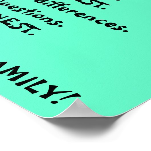 Poster Dans notre salle de classe (Coin)