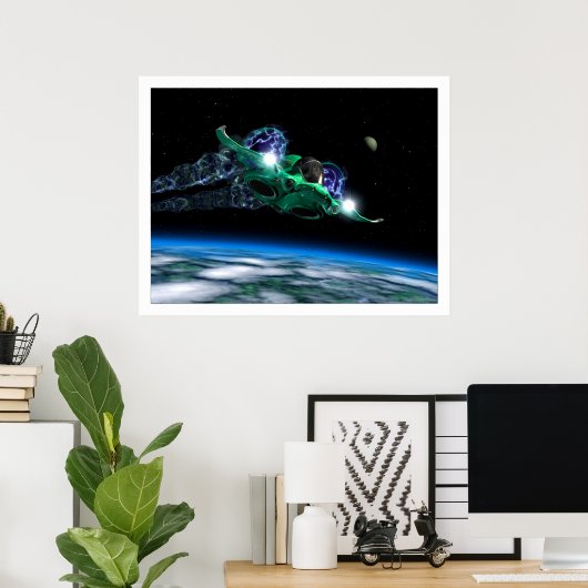 Poster Dans Orbit 2 (Bureau à domicile)