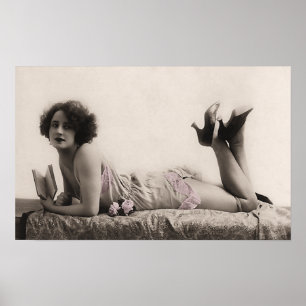 Poster Dans sa lingerie