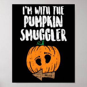Poster Dans The Pumkin Smuggler Halloween Pregnancy C