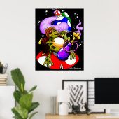 Poster ...dans Toadstool Meadows (après la nuit) (Bureau à domicile)