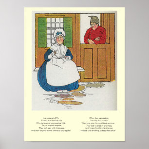 Poster Dans un chalet à Fife Vivait un homme et sa femme