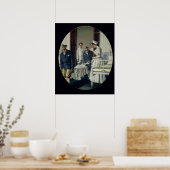 Poster Dans un hôpital militaire (Cuisine)