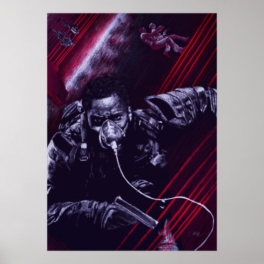 Poster Dans un monde au crépuscule (Devant)