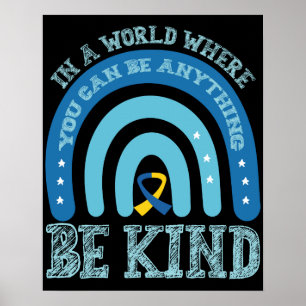 Poster Dans Un Monde Où L'On Peut Être N'Importe Quoi