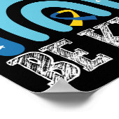 Poster Dans Un Monde Où L'On Peut Être N'Importe Quoi (Coin)