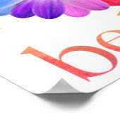 Poster Dans Un Monde Où L'On Peut Être N'Importe Quoi (Coin)