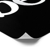 Poster Dans un monde où l'on peut être n'importe quoi, on (Coin)