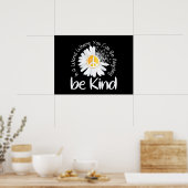 Poster Dans un monde où l'on peut être n'importe quoi, on (Cuisine)