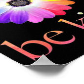 Poster Dans un monde où vous pouvez être n'importe quoi c (Coin)