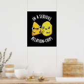 Poster Dans une relation sérieuse -chip Drôle de jeu de m (Cuisine)
