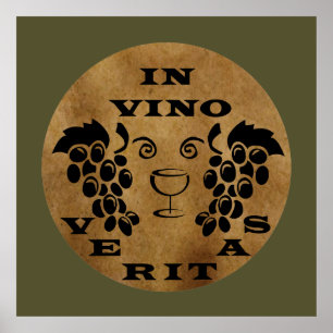 Poster dans vino veritas