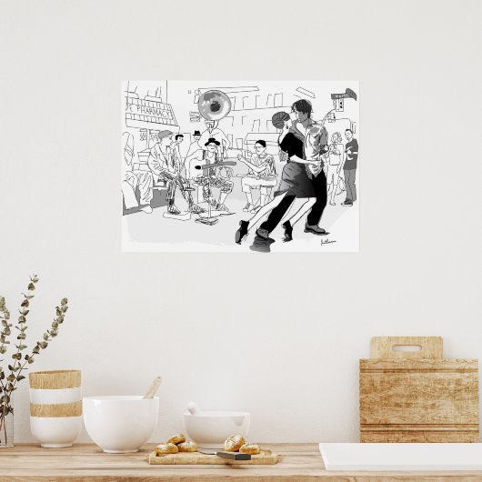 Poster Danse (Cuisine)