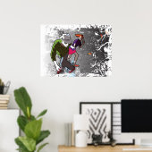 Poster Danse (Bureau à domicile)