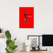 Poster danse (Bureau à domicile)
