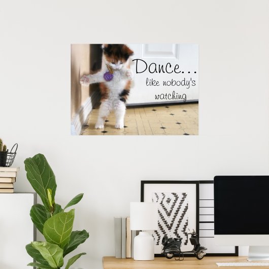 Poster Danse ! (Bureau à domicile)