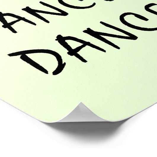 POSTER DANSE ! (Coin)