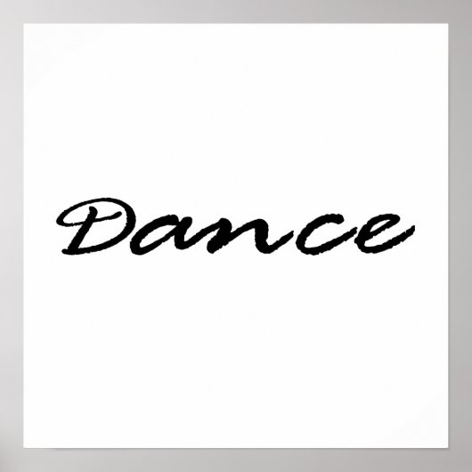 Poster Danse (Devant)