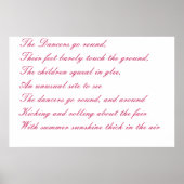 Poster danse (Devant)