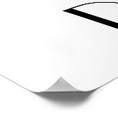 Poster Danse 1920s Costume Big Eye Flapper Girl (Coin)