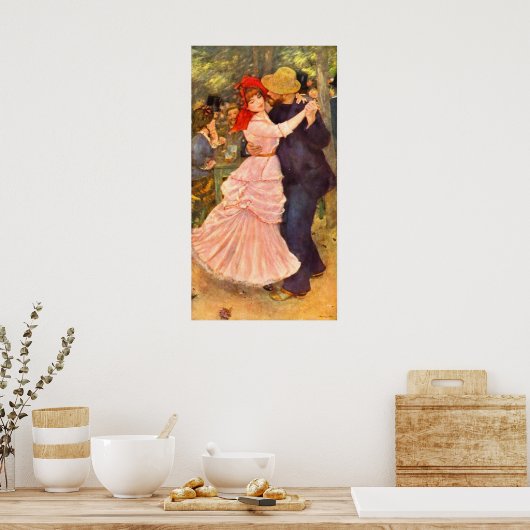 Poster Danse à Bougival (Cuisine)