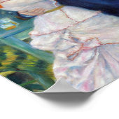 Poster Danse à Bougival de Pierre-Auguste Renoir (Coin)