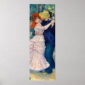 Poster Danse à Bougival par Pierre-Auguste Renoir (Devant)