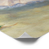 Poster Danse à bougival - Pierre Auguste Renoir (Coin)